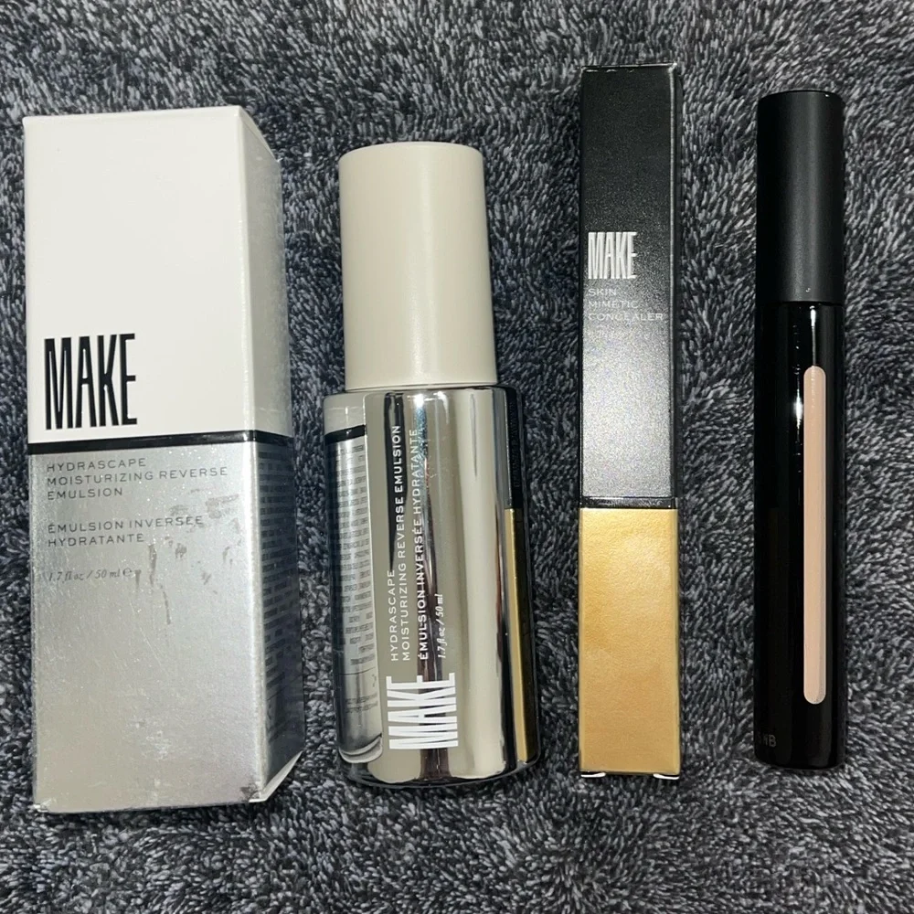 MAKE Emulsion and Skin Mimic Concealer